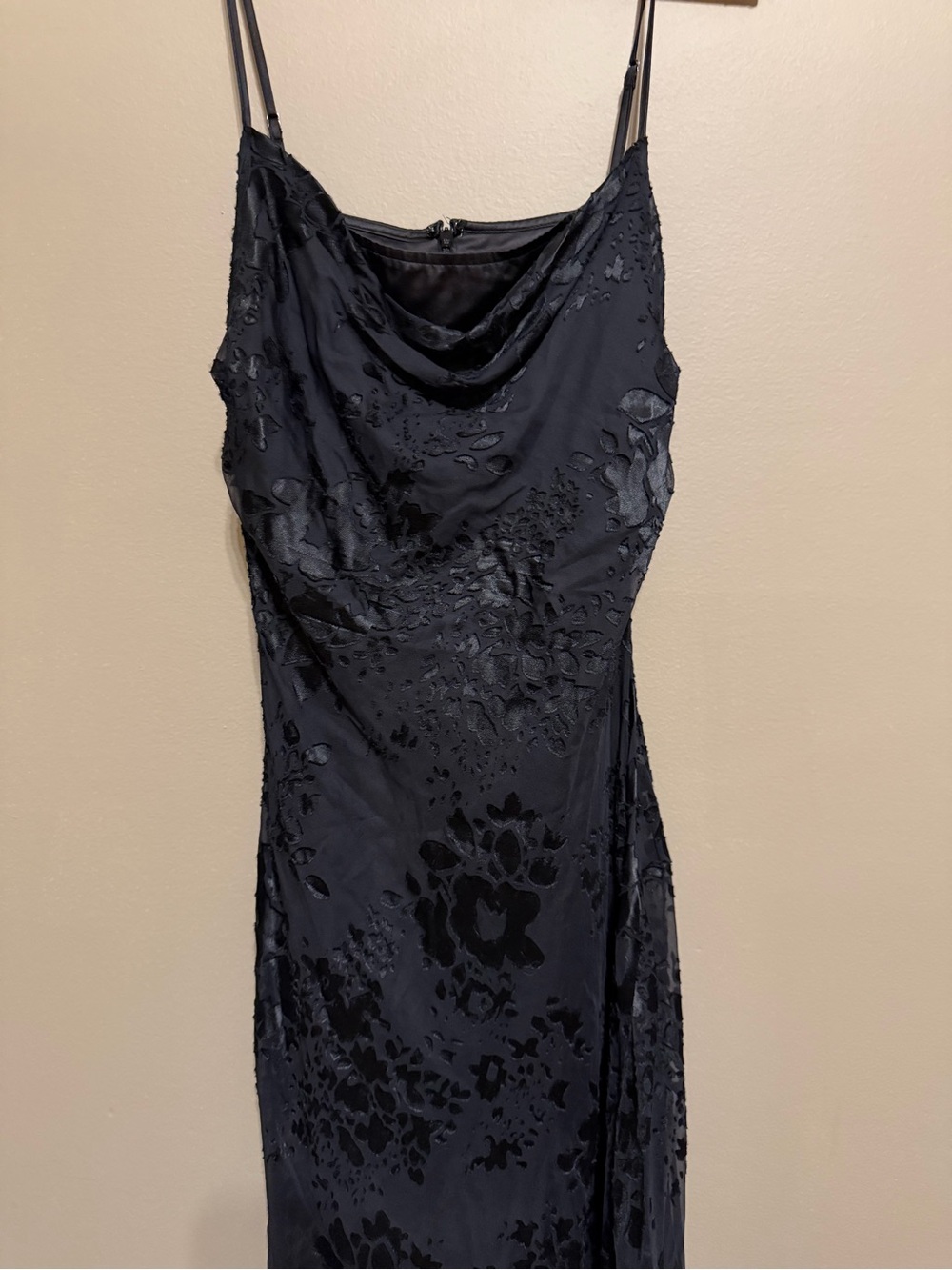ASTR the Label Burnout Velvet Floral Maxi Dress